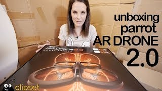 AR Drone 20 mobile device setup [upl. by Ebner851]