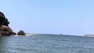 River meets the sea  Bentota Ganga  Laccadive Sea [upl. by Etty797]