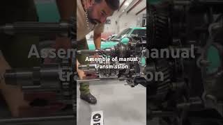 Manual transmission assemble educationalvideo transmission mechanic diy fypシ゚viral [upl. by Jonna]