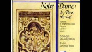 French Medieval Sacred Polyphony Organum  Benedicamus Domino [upl. by Wittie]