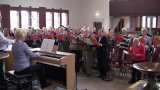 Grootkoor van Holland reis naar Canada  laatste repetitie in Drachten [upl. by Adnara]