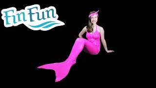 Mermaid Tail in Passion Pink  Fin Fun Mermaid Tails [upl. by Dorn]