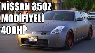 Nissan 350Z  400 hp Supercharger Modifiyeli Japon [upl. by Lifton]