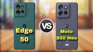 Motorola Moto S50 Neo vs Motorola Edge 50 5G  Comparison  Price  specification [upl. by Danni]