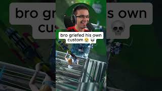 Nickeh30 griefed his own custom 😭💀 [upl. by Florinda412]