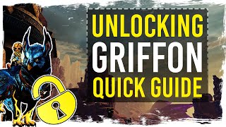 Guild Wars 2  Unlocking Griffon  Quick Guide [upl. by Goeger229]