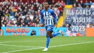 Ansu Fati  All Goals amp Assists for Brighton in 2023 [upl. by Ailadgim430]