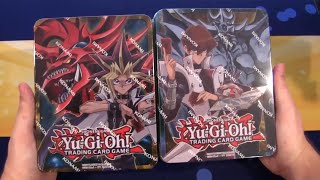 Yugioh Yugi Muto amp Seto Kaiba Mega Tins 2016 Opening  Dark Magician amp BlueEyes Reprints [upl. by Janicki536]