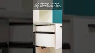 Smart and Automated Lift Systems for Kitchen Appliances The Future of Kitchen Design Read now at ma [upl. by Katonah]