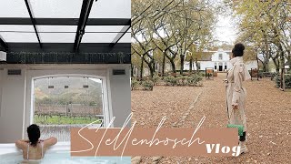 VLOG  Our Stellenbosch Trip [upl. by Vizzone]