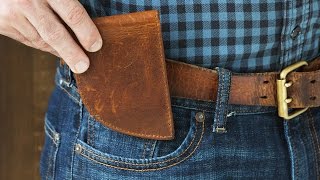 Rogue Industries  Leather Front Pocket Wallet [upl. by Syl623]