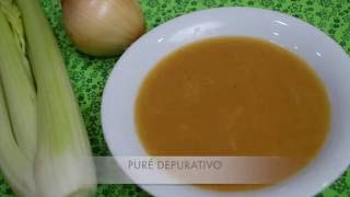 PURÉ DEPURATIVOMuy Fácil y Rico🤩DEPURATIVE PUREE [upl. by Jerome]