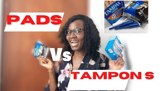 How To Use TamponsTampons Vs PadsFirst Time Using Tampon [upl. by Ennirac]