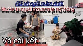 Giả Vờ Ngồi Nâm Dưới Trước Mặt Mẹ Chồng  Và Cái Kết [upl. by Eyaj]