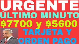 ÚLTIMO MINUTO AQUÍ TU ESTADO FECHAS 7700 YA INICIA HORARIOS [upl. by Kannry]