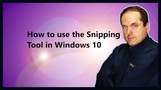 How to use the Snipping Tool in Windows 10 [upl. by Eseeryt892]