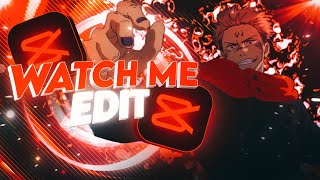 Watch Me Edit On CapCut  Smooth Transition  Effects  CapCut AMV Tutorial [upl. by Adnilem164]