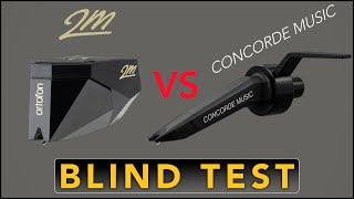 Ortofon Concorde Music Black VS Ortofon 2m Black  Phono Cartridge Comparison  Vinyl  Blind Test [upl. by Sidky]