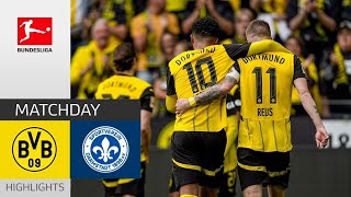 Borussia Dortmund  Darmstadt 40 Highlights  Bundesliga  20232024 [upl. by Lotty458]