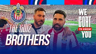 The Ruiz Brothers from Chicago 🇺🇸  We GOAT To Know You  Chivas English [upl. by Onateag]