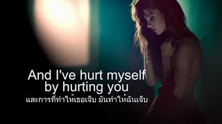 เพลงสากลแปลไทย 109 Hurt  Christina Aguilera LyricsampThaisub [upl. by Anileda]