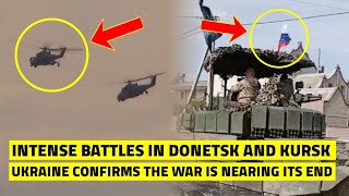 Intense battles in Donetsk and Kursk and Ukrainian estimates of a near end to the war [upl. by Tansy]