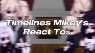 Timelines Mikeys React to FYN as Shinobu  ×Tokyo Revengers× ×Reaction TR×  Manjiro x Mei \\ [upl. by Heinrick]