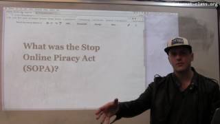 What was the Stop Online Piracy Act SOPA [upl. by Anoli]