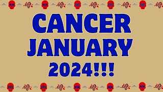 Cancer January 2024 Celebrate Because ITS YOUR YEAR🏆 Cancer 2024 Tarot [upl. by Nesyt]