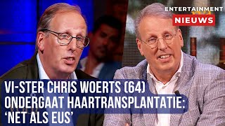 VIicoon Chris Woerts 64 onthult haartransplantatie geïnspireerd door Özcan Akyol [upl. by Odrareg]