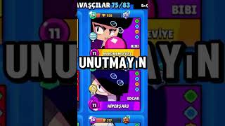 Bu videoyu geçersen 1 adet ücretsiz ödülü kaybedeceksin part 8 brawlstars edit [upl. by Hax364]