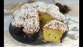 Pan Brioche Sofficissima Stella di Natale  Soft Star Bread Brioche Easy Recipe [upl. by Kcerb]