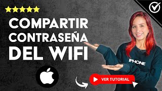 Cómo COMPARTIR la CONTRASEÑA del WIFI con tu iPhone  🔐 Muy Fácil 📱 [upl. by Rehpetsirhc]