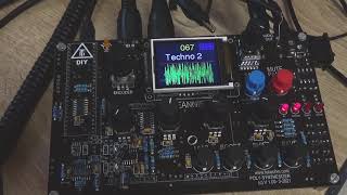 Teensy 41 Polyphonic DIY Synthesizer [upl. by Wootten]