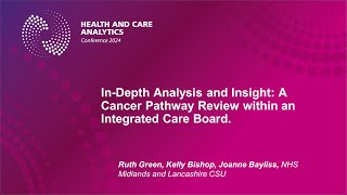 HACA 2024 Day 1 Wenlock InDepth Analysis and Insight A Cancer Pathway Review within an Inte [upl. by O'Reilly]