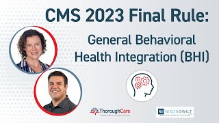 CMS 2023 Final Rule Behavioral Health Integration BHI [upl. by Ahsytal]