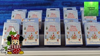 Disney Winter Gnomes Trading Collector Pins Blind Box Unboxing [upl. by Garv302]