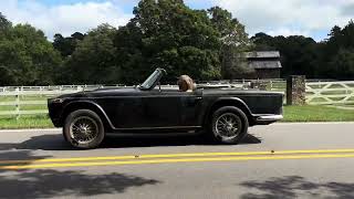 1965 Triumph TR4A Running and Driving [upl. by Emmanuel974]