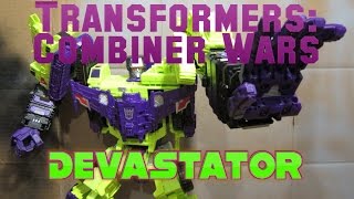 Transformers Combiner Wars Devastator Stop Motion Part 2 [upl. by Pavel]