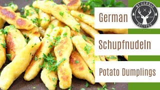 Schupfnudeln  German Potato Dumpling Recipe ✪ MyGermanRecipes [upl. by Siddra]