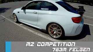 BMW M Performance 763M Felge  M2 Competition f87m2 [upl. by Navac]