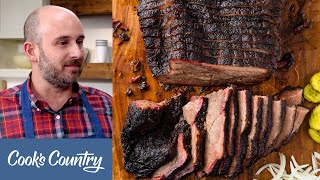 How to Make the Ultimate Texas Barbecue Brisket in Your Own Backyard [upl. by Modnar]