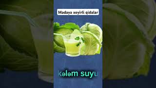 Mədəyə xeyirli qidalar edit baki food healthyfood stomach [upl. by Allyn]