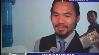 Manny Pacquiao gives Mommy Dionisia a diamond set [upl. by Ytirahc]