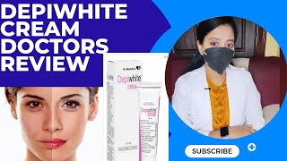 Depiwhite cream usesHINDI doctors review  Dr Malanbi [upl. by Ayotac]