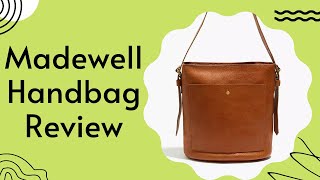 Reviewing my Madewell Transport Bucket Bag After One Year [upl. by Estella]