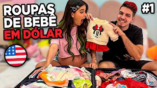 Nosso ENXOVAL de BEBÊ dos ESTADOS UNIDOS Parte 1 [upl. by Querida]