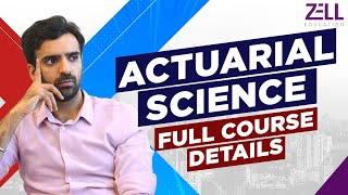 Actuarial Science Full Course Details  Curriculum Skills Exams and Careers ZellEducation [upl. by Anirbes]