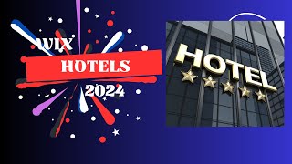 Wix Hotels 2024  Il tuo Hotel Online [upl. by Gnahc722]