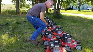 Biggest Redneck Lawn Mower 246 inch [upl. by Anavas]